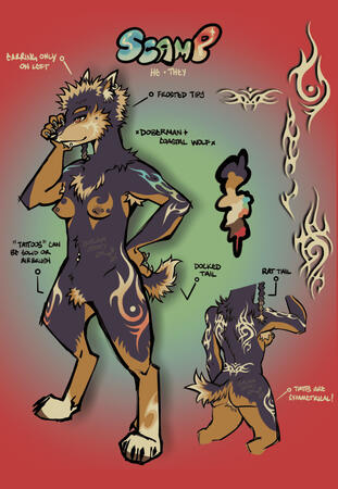 personal fursona ref